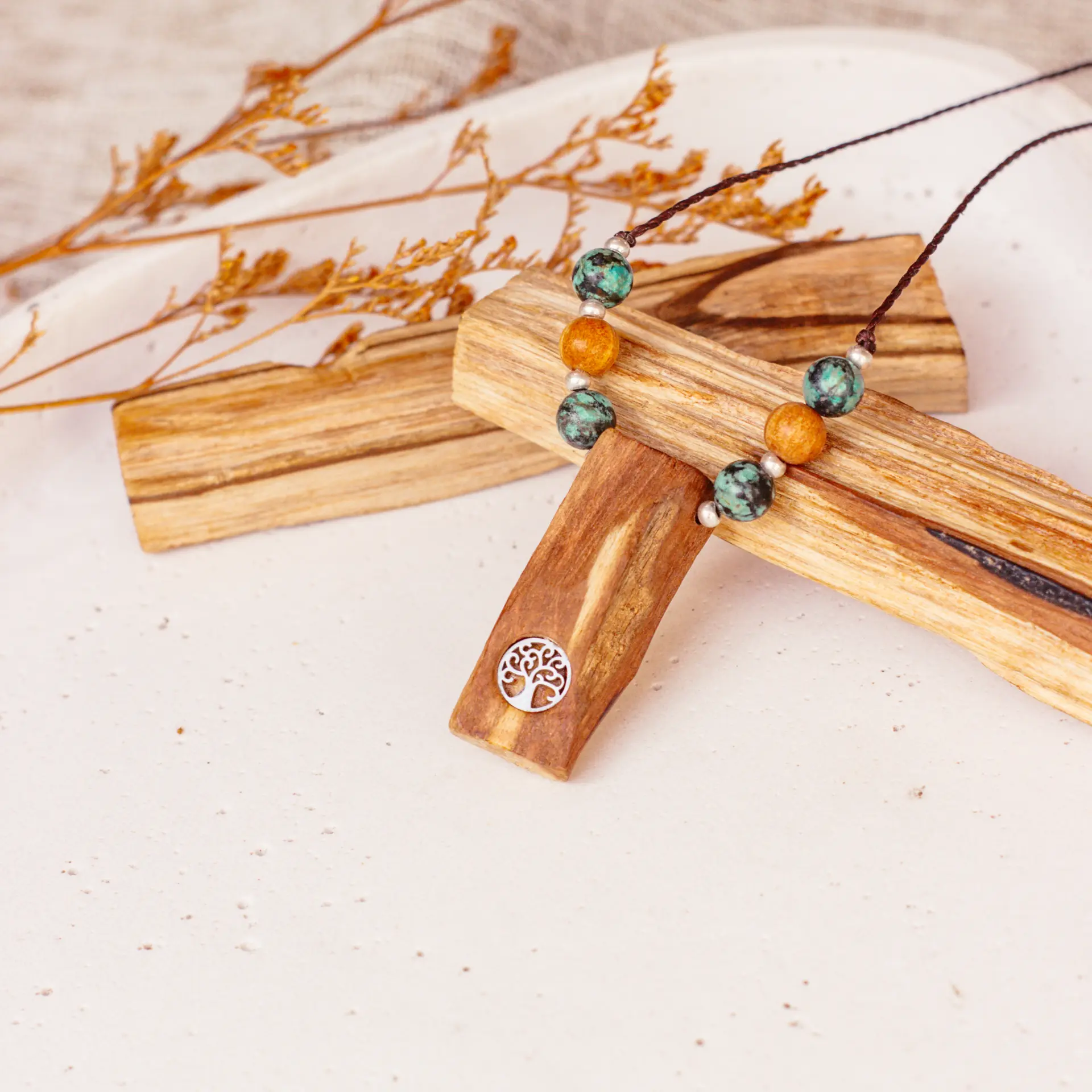 Palo Santo Kette | Waldseele – Bild 3